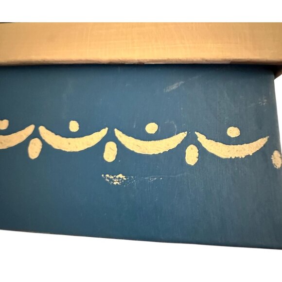 Vintage 70's Hand Painted Box Art Photo Storage Attitude Makes a Difference - Picture 7 of 12